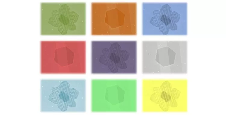 Two of the different shapes in which graphene grains can form, using traditional production methods (Image: ORNL)