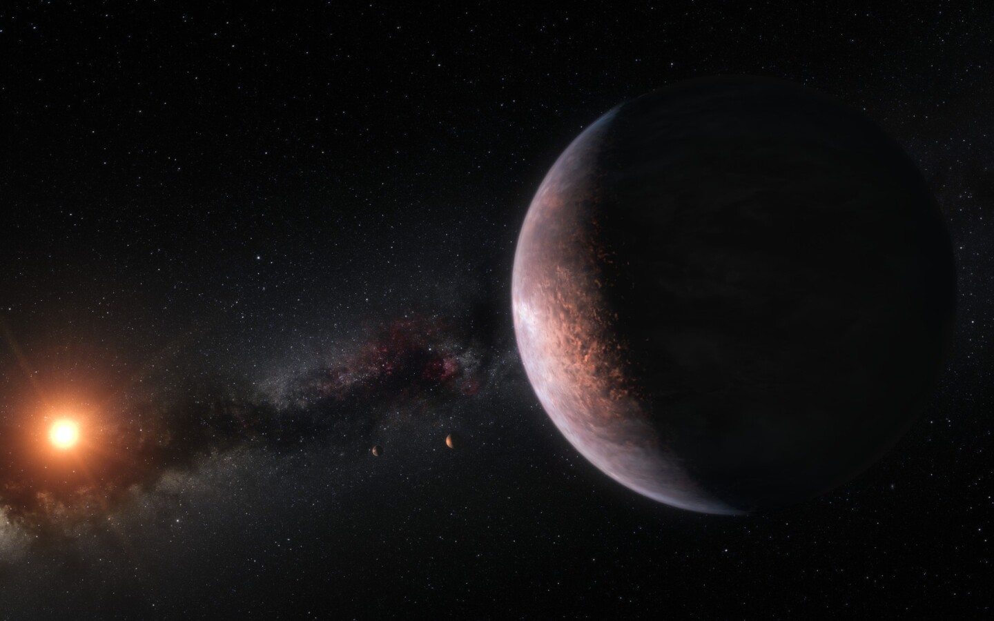 New observations of the TRAPPIST-1 planets suggest they're mostly rocky, with atmospheres of varying thickness and possibly plenty of water