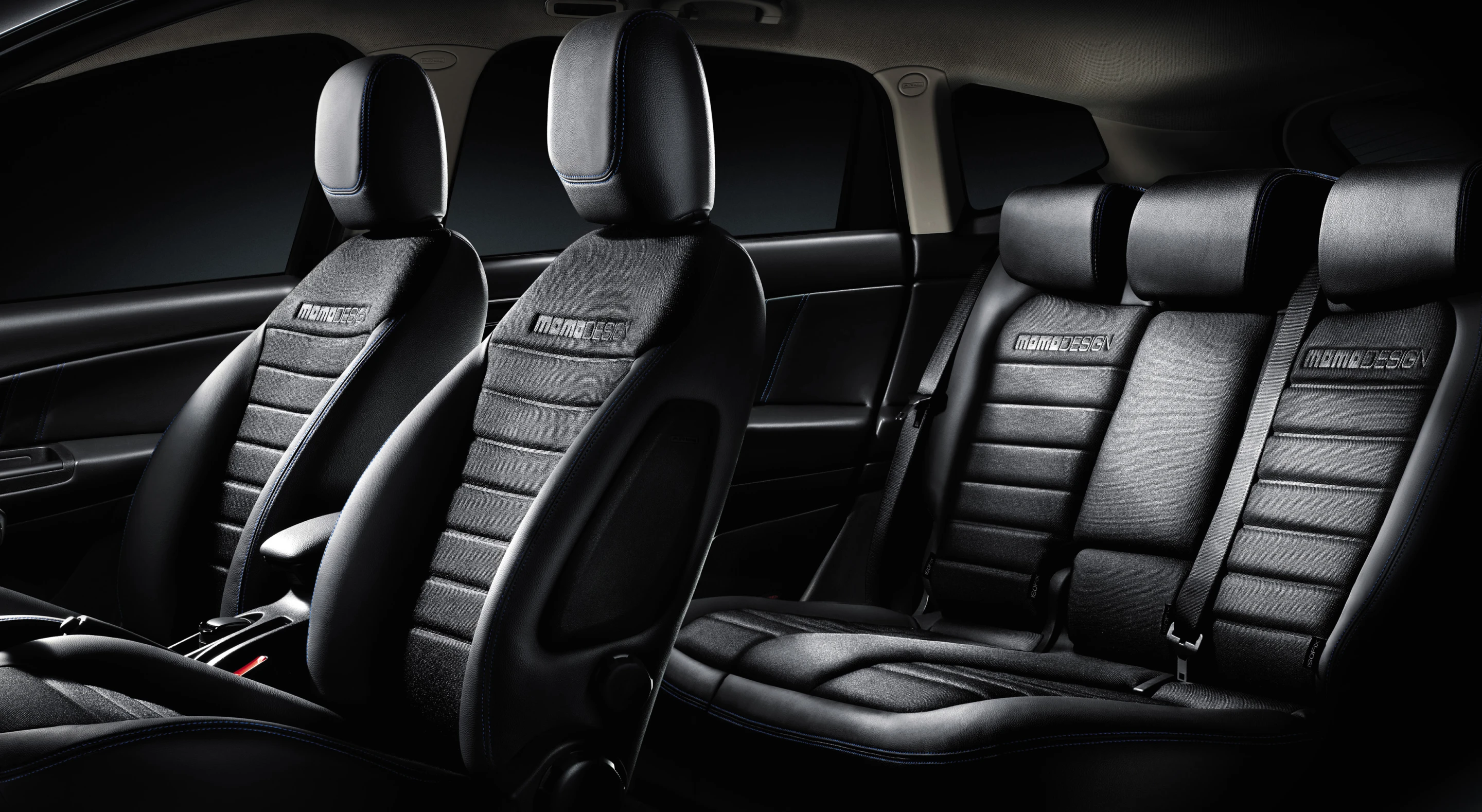MomoDesign embossed sport seats are part of the special S package