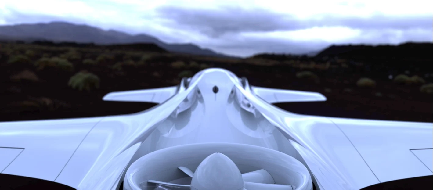 The DeLorean DR-7 can take off and land vertically