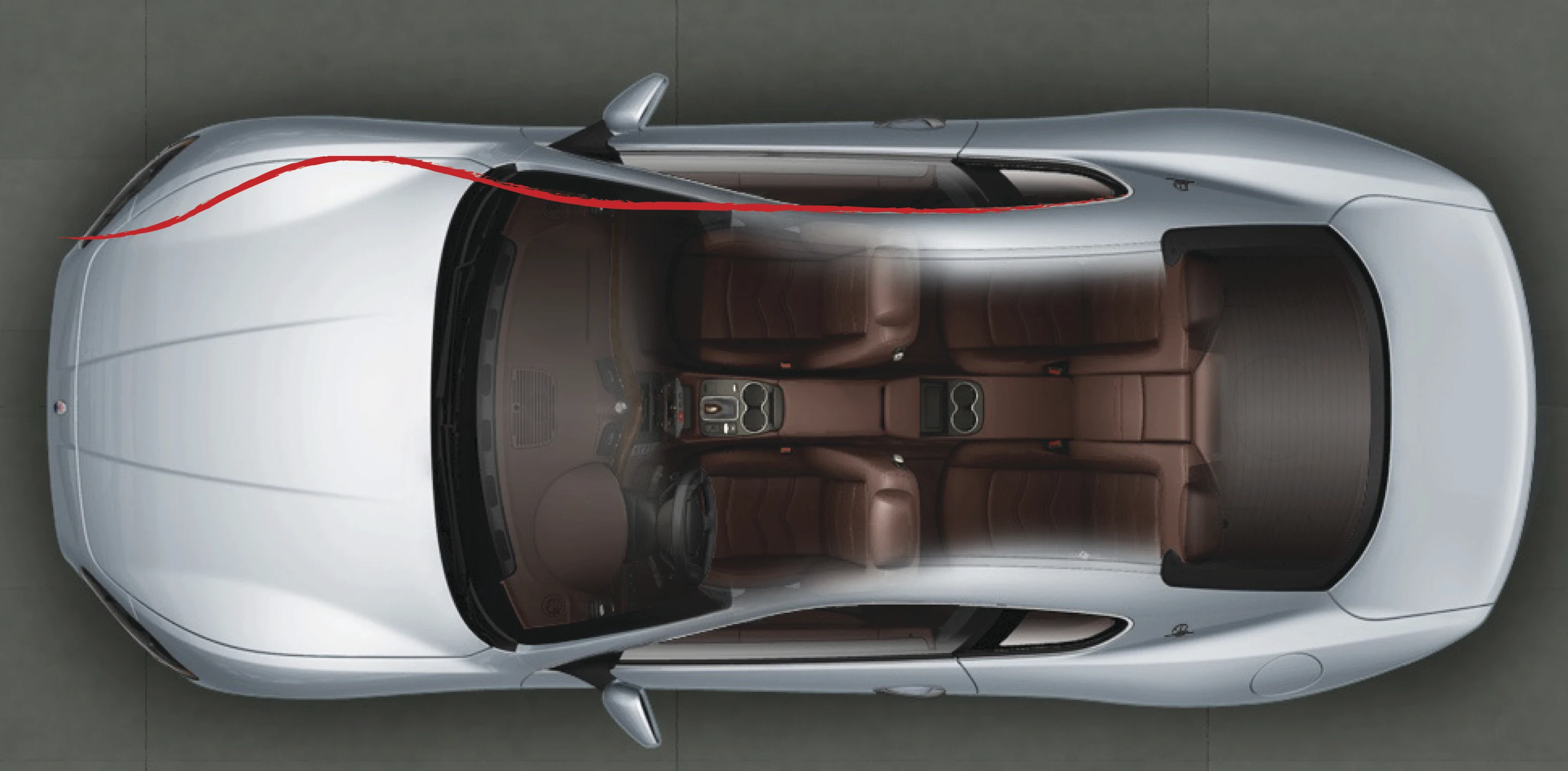 Ludovica and Roberto Palomba developed the lounge chair by starting from sketches of the exterior lines of the Quattroporte