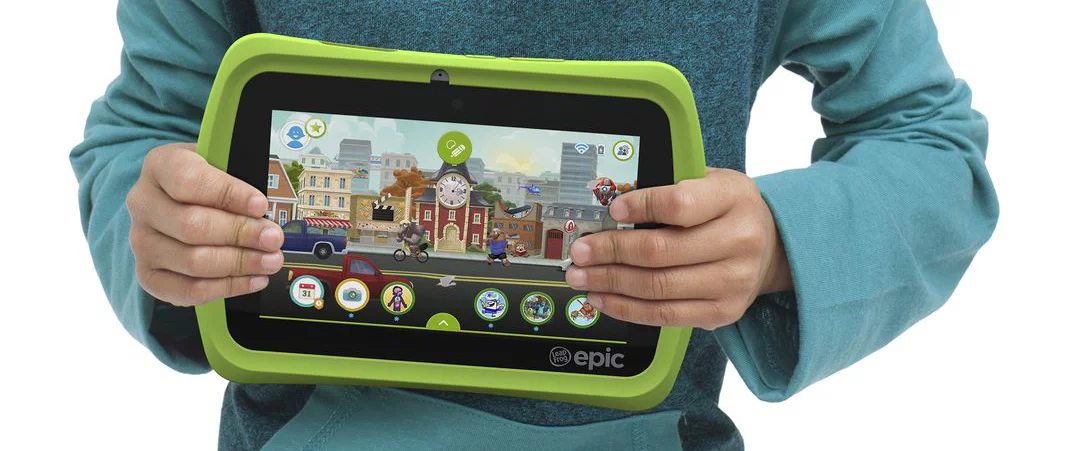 The LeapFrog Epic is an Android-powered tablet for children