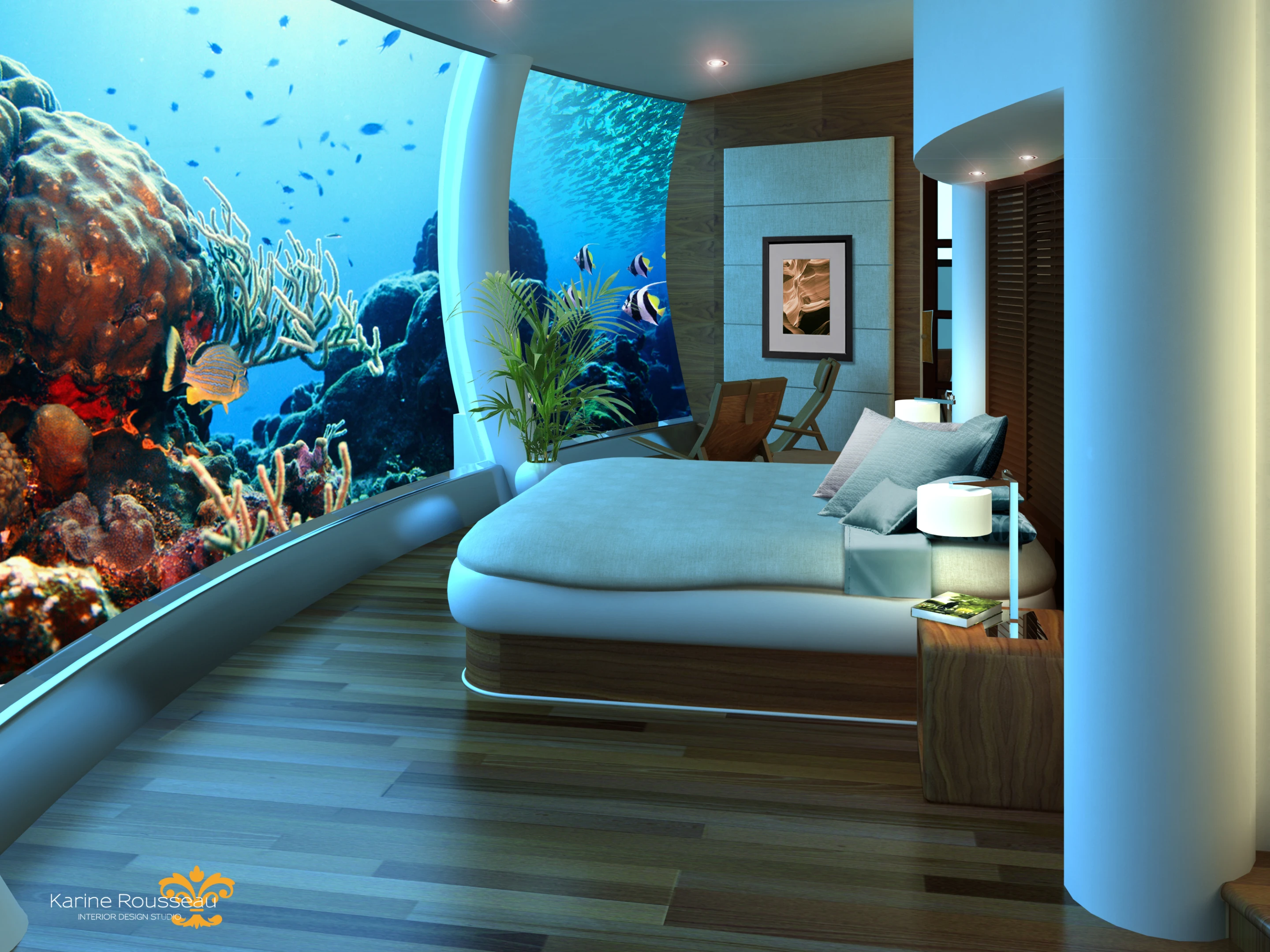 Guests will be required to stay a minimum of one week at the cost of US$30,000 per couple