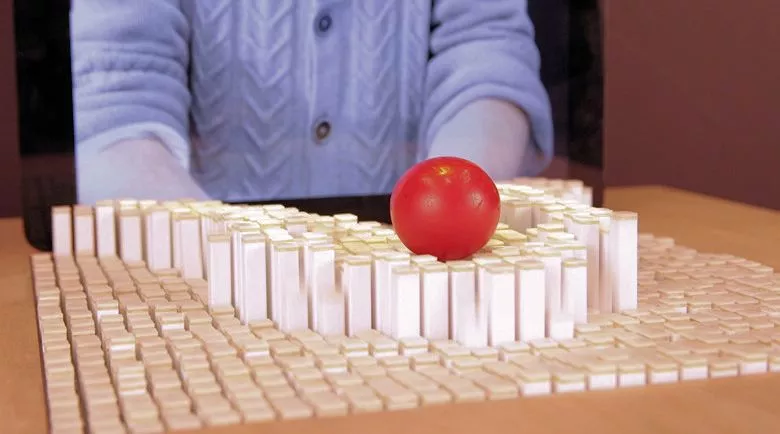 The inFORM display from MIT (Photo: MIT)