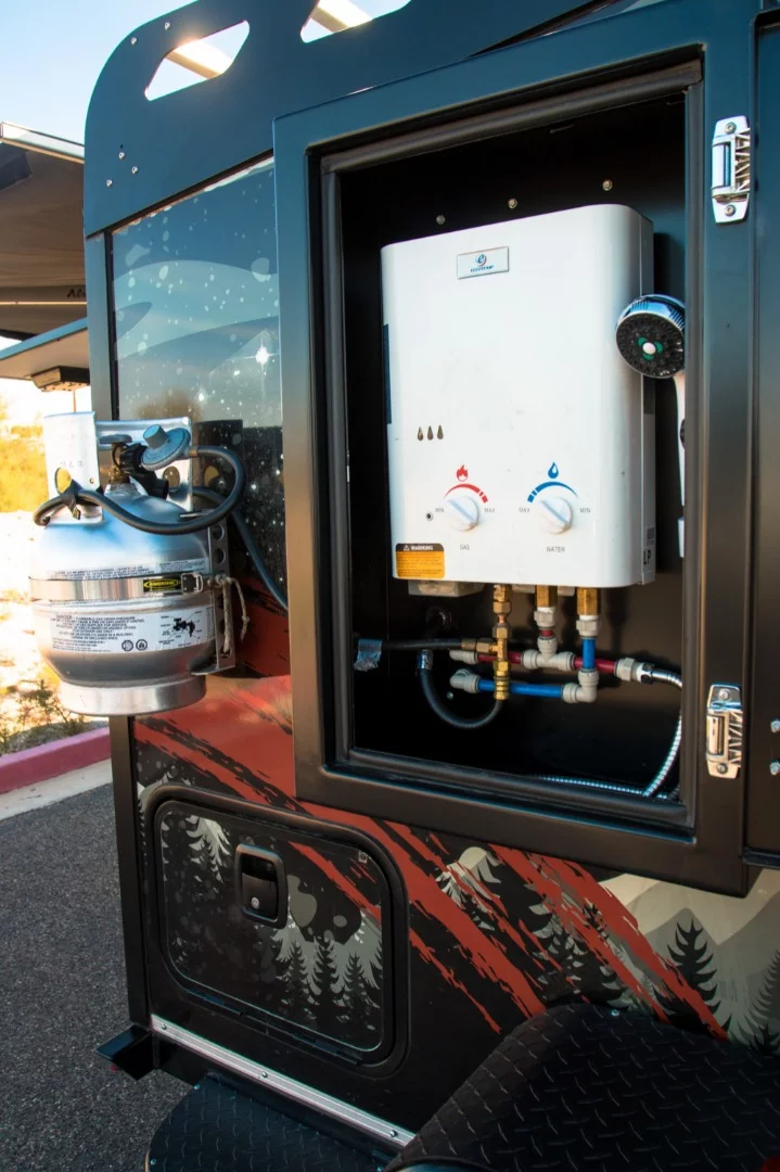 Off Grid trailers at the 2018 Sand-Water-RV Expo