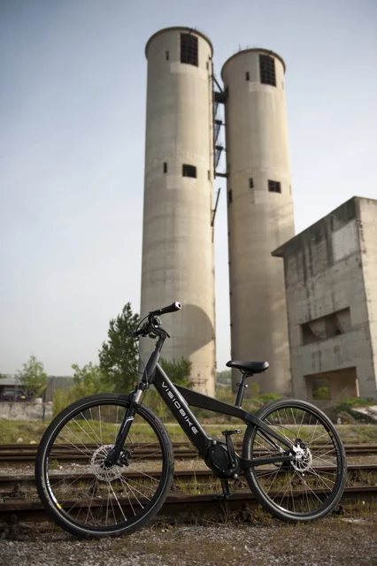The 21-kg (46-lb) Visiobike was created by a team led by Croatian designer Marko Matenda