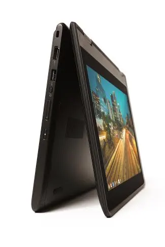 All four computers run on an Intel processor and a battery which the company says will last a full day of classes