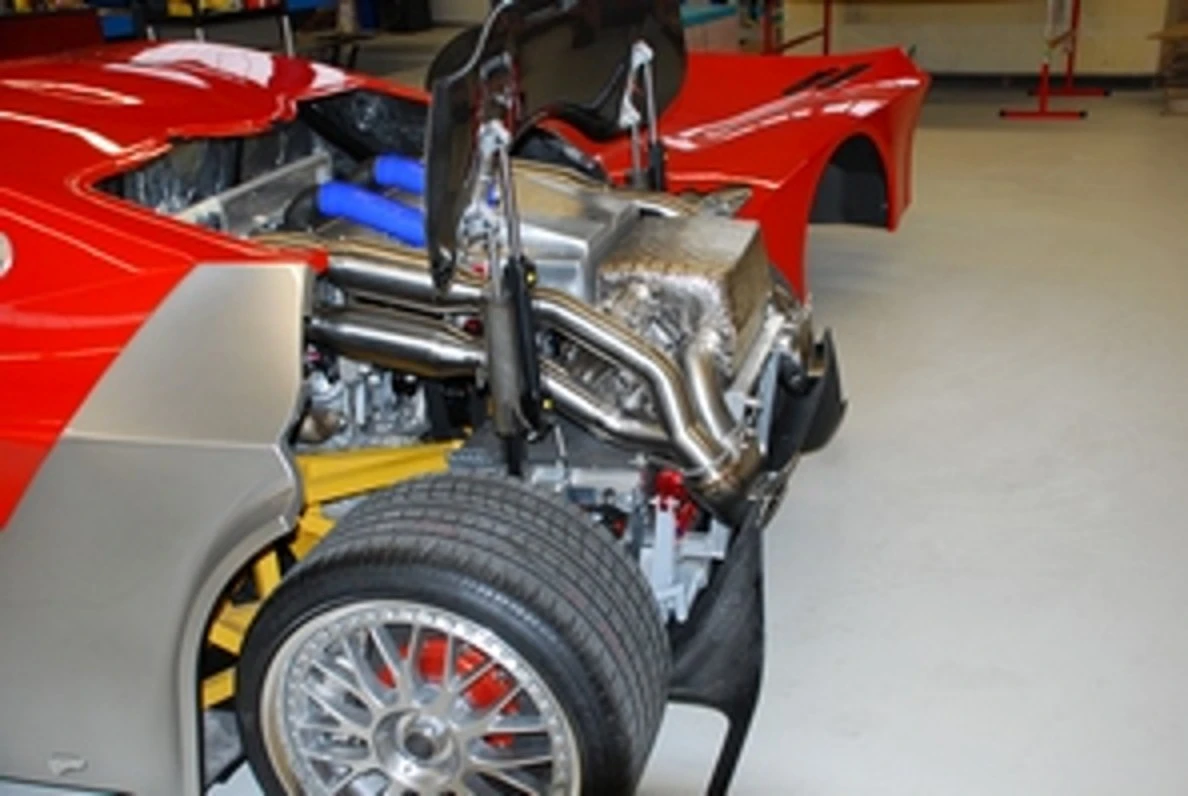 The Weber FasterOne rear construction