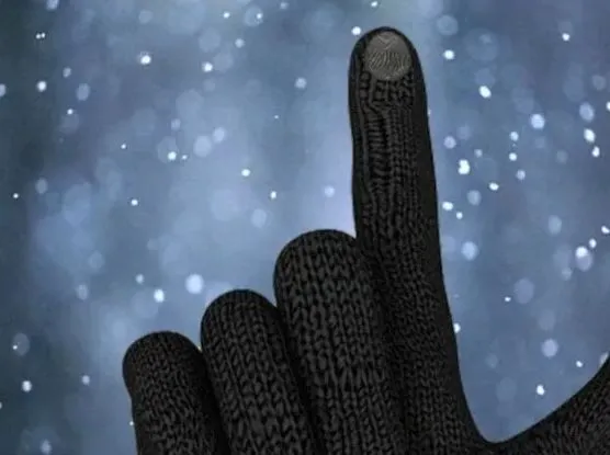 TapCaps are capacitive stickers that can be applied to any gloves, allowing them to be used to operate touchscreen devices