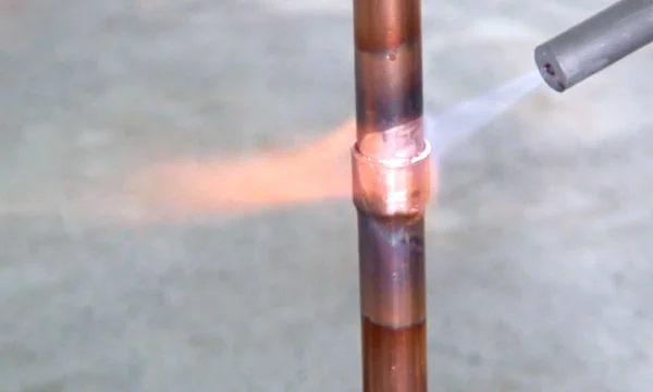 Because the temperature of the flame can be brought down to the lowest level necessary for the job at hand, burns are less of a danger