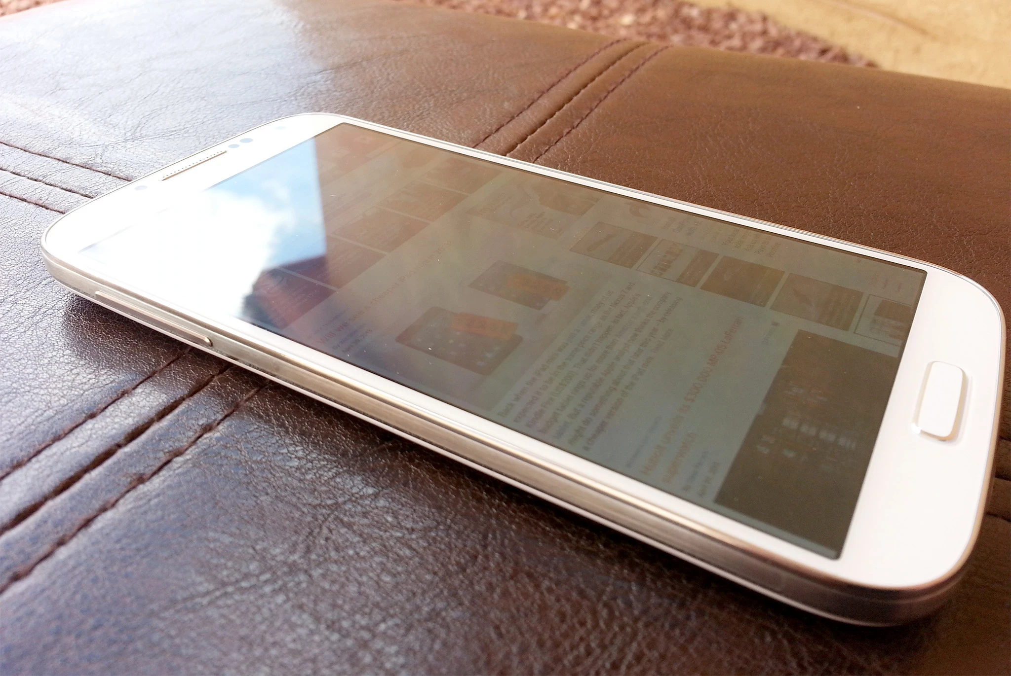 The Galaxy S4 has one of the best screens we've ever seen