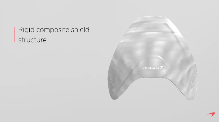 Mclaren Creates Custom Invincible Shield For Post Surgery Protection