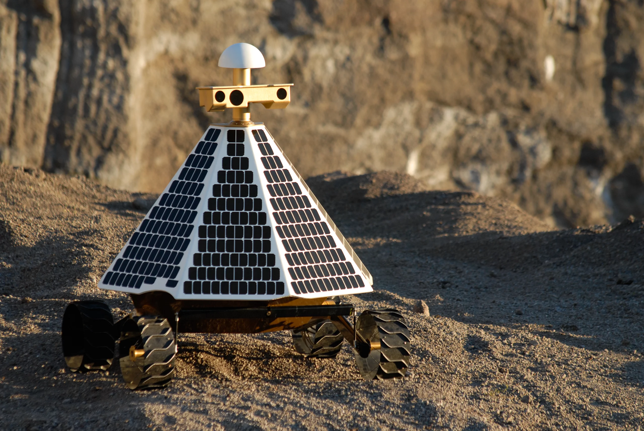 The Astrobotic solar-powered rover