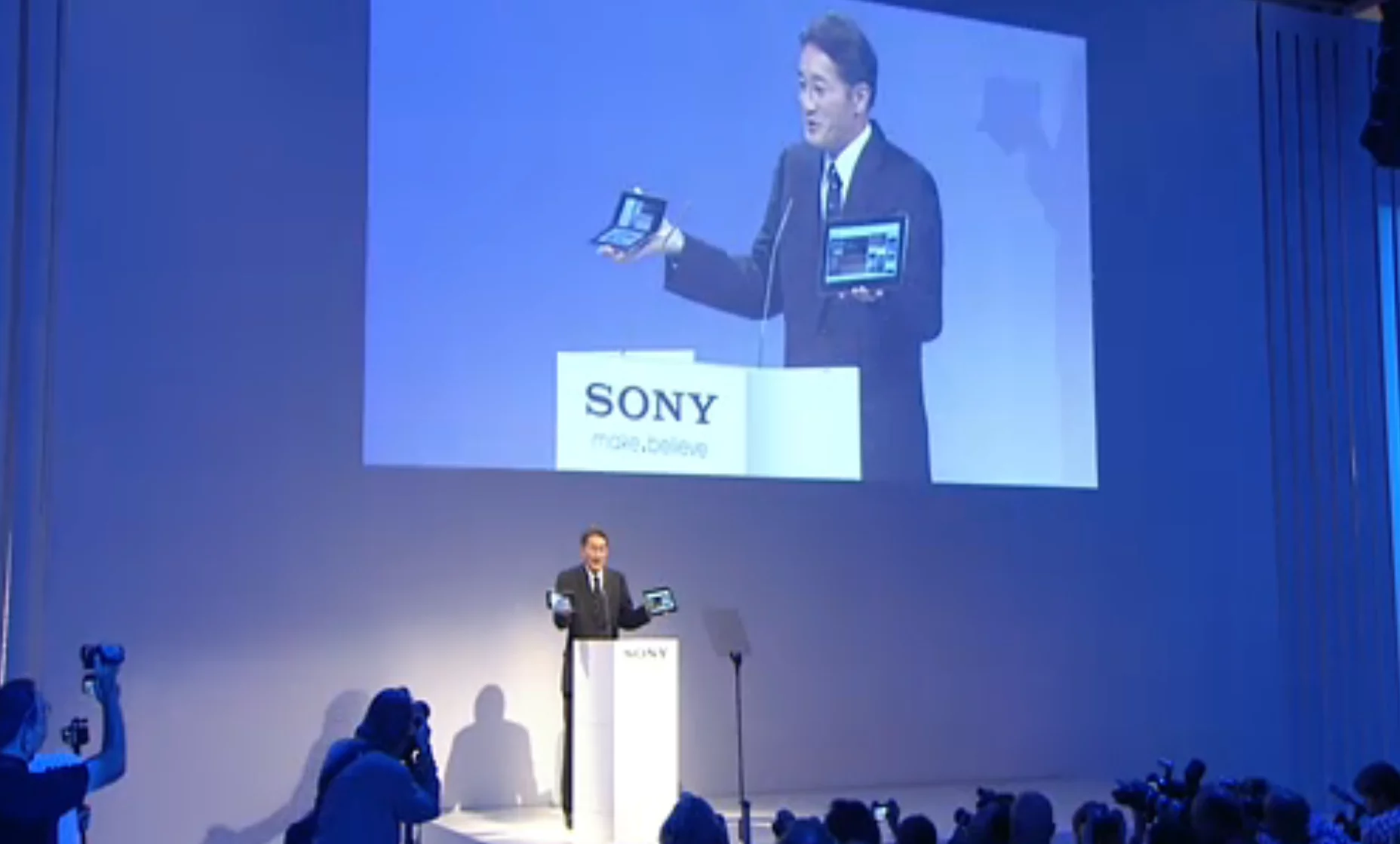 Sony presents it's new Tablets at IFA 2011