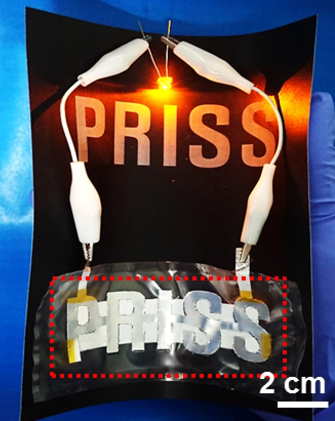 The letters that form PRISS are batteries themselves