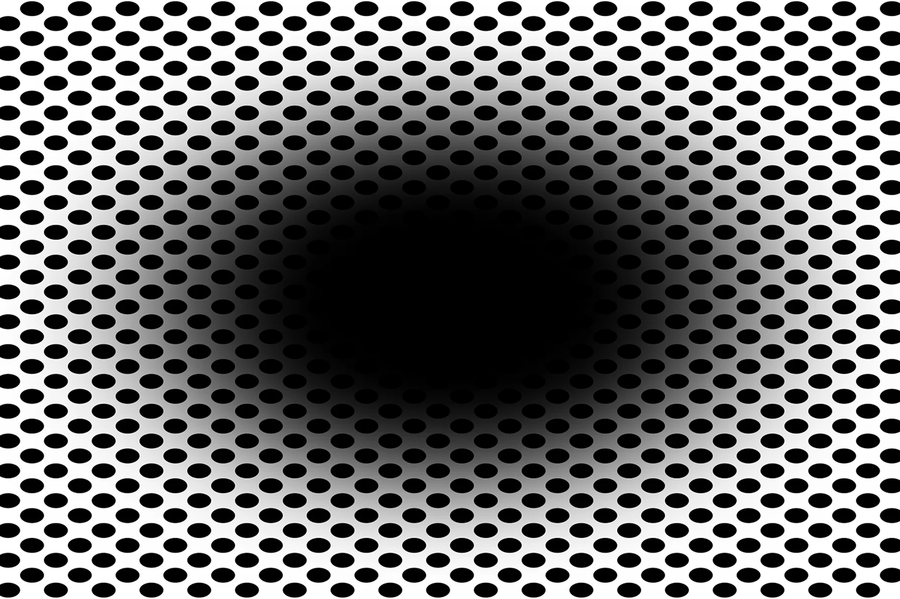 The illusion "works" on approximately 86 percent of people who view it