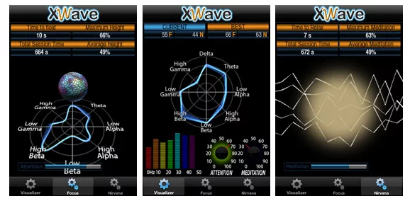 The XWave app