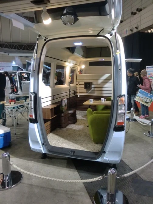A peek inside Honda's N-Camp concept