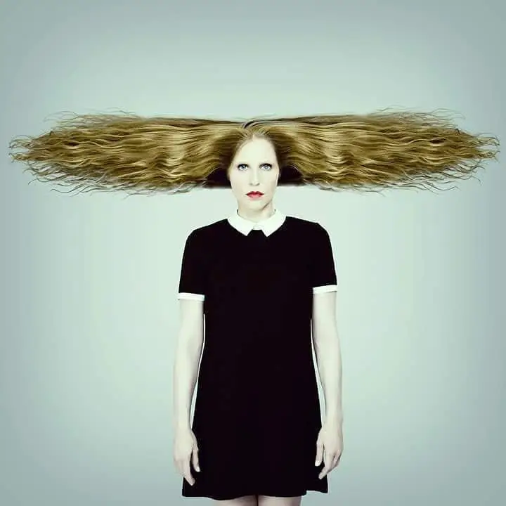 A runner up from the Photobox Instagram Photography Awards in the Art category, capturing a minimalist conceptual portrait by @ericbenierburckel