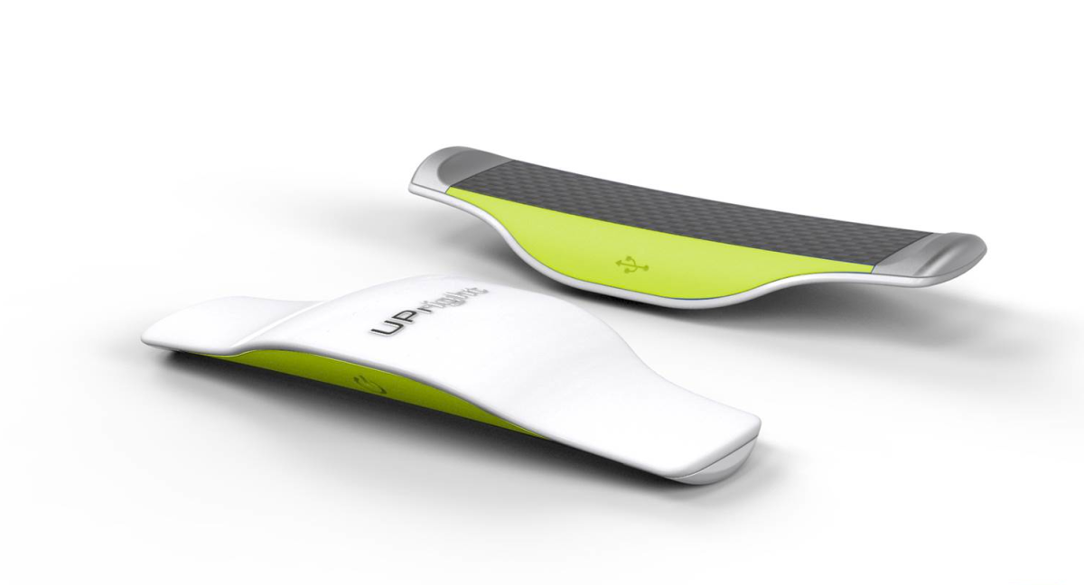 UpRight runs on a lithium-polymer battery that can be recharged via MicroUSB