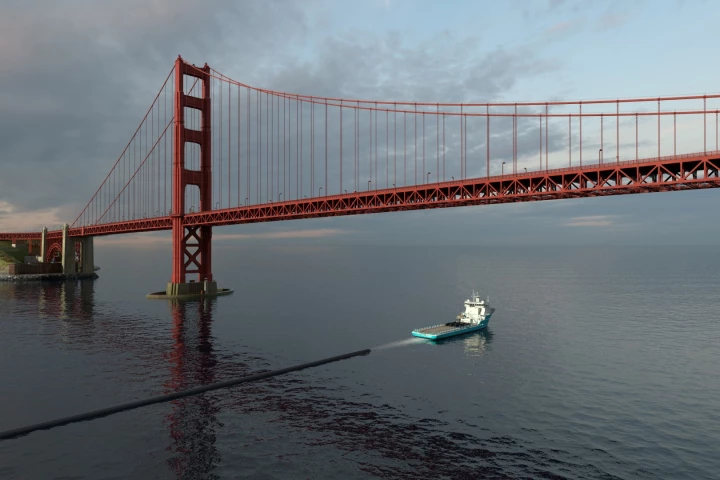 The Ocean Cleanup project plans to tow Cleanup System #1 out into the Pacific midway through 2018