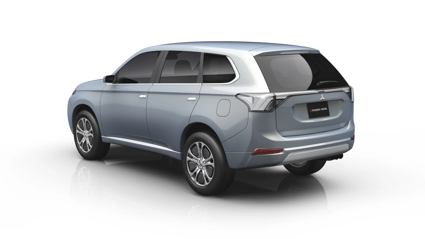 The Mitsubishi Concept PX-MiEV II PHEV.