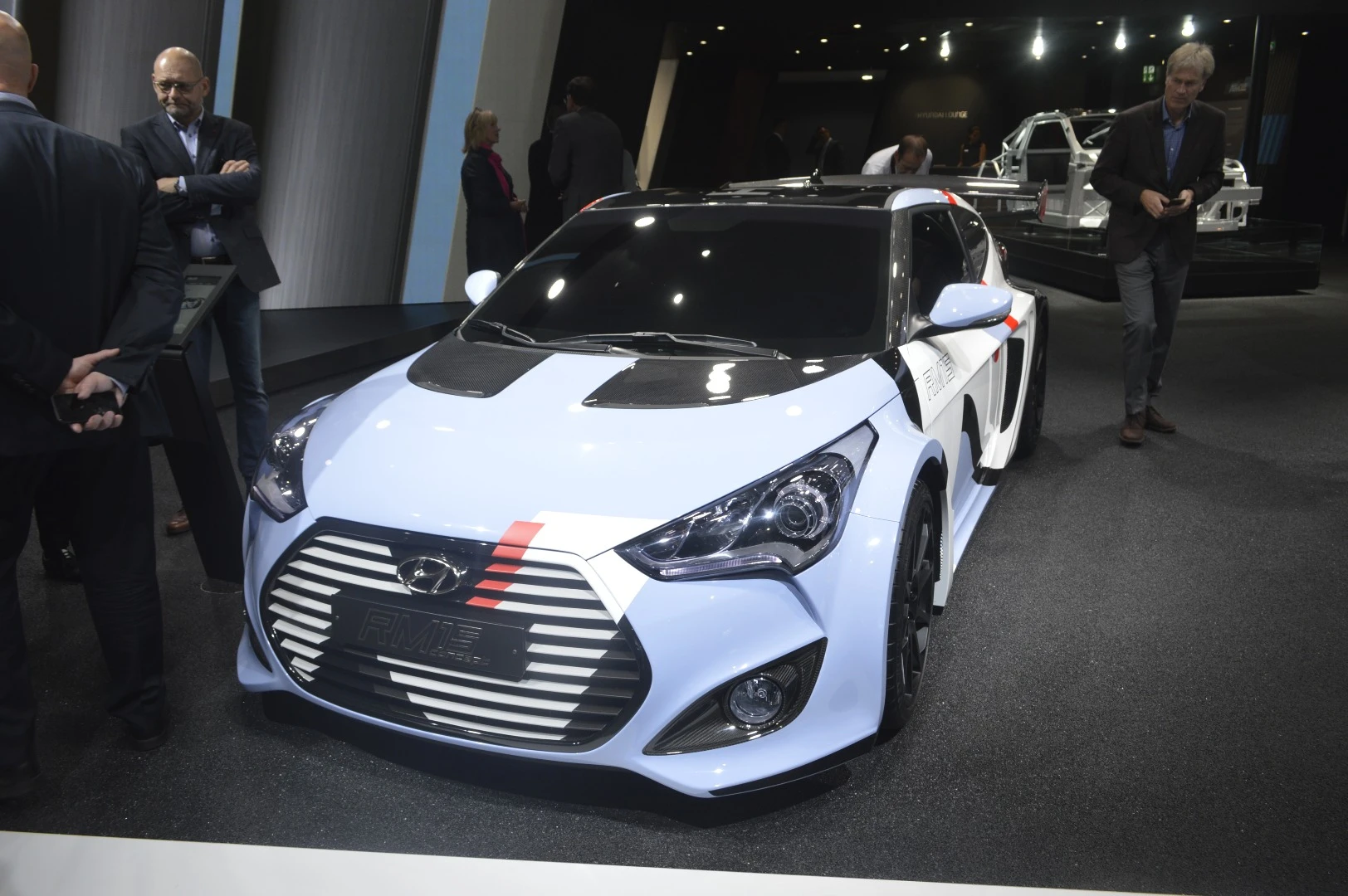 The Hyundai RM15 concept at the Frankfurt Motor Show