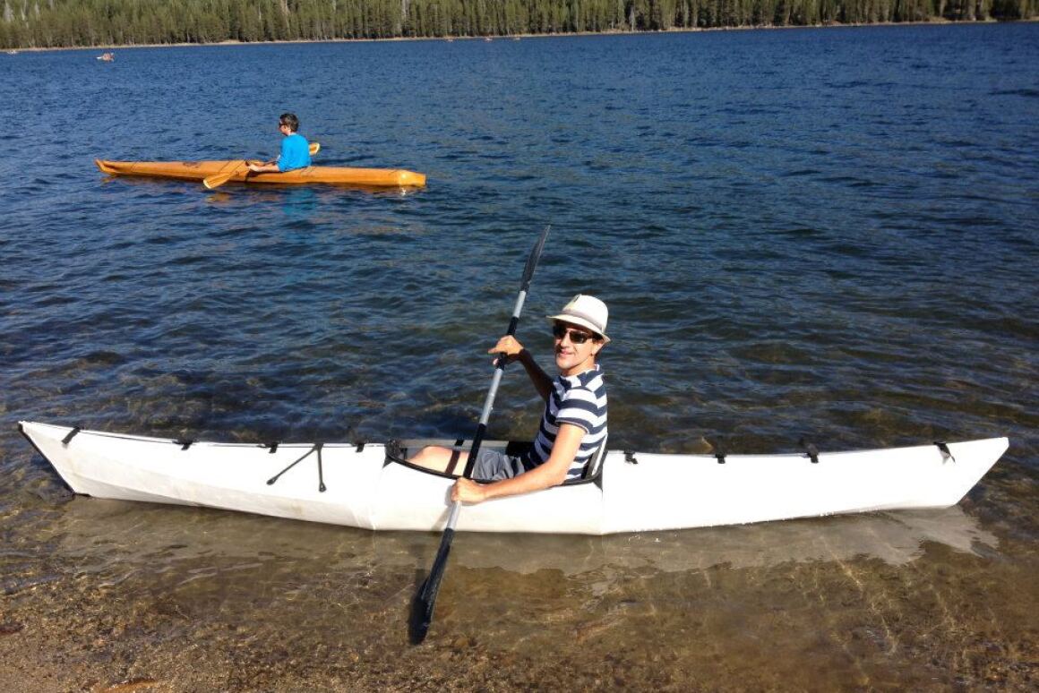 origami kayak