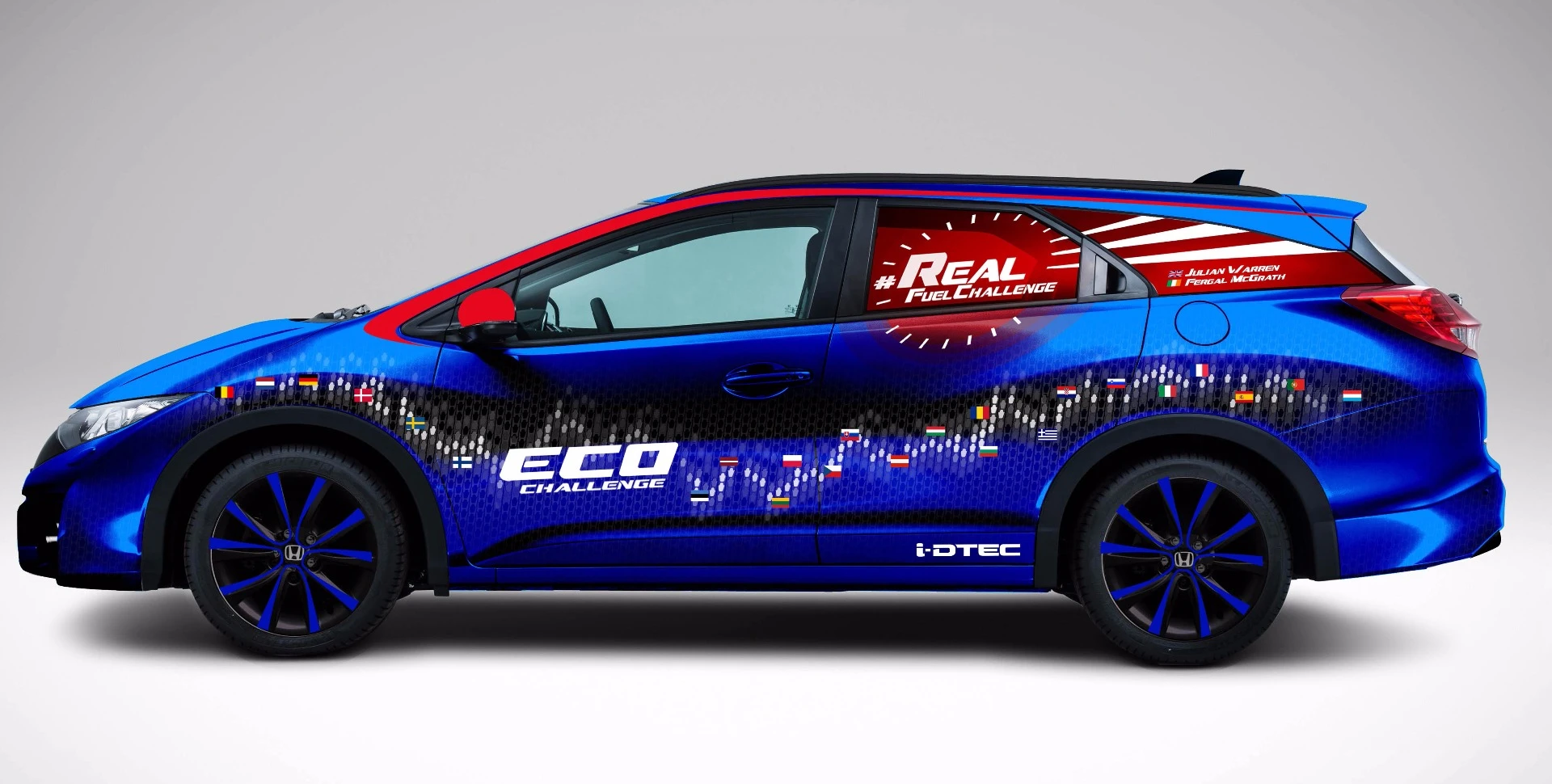 The journey began on June 1 and lasted for 25 days, taking a clockwise route through the continent before bringing the drivers back to their starting point