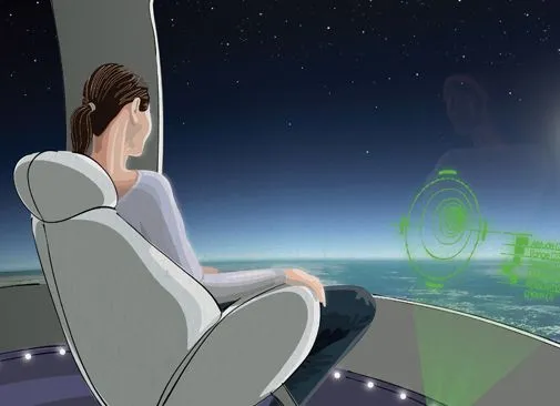 View from the bloon's pod