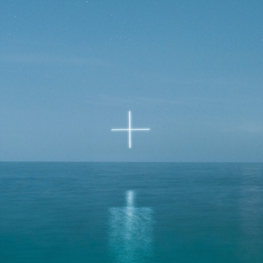 A cross, in the recent Aeroglyph series