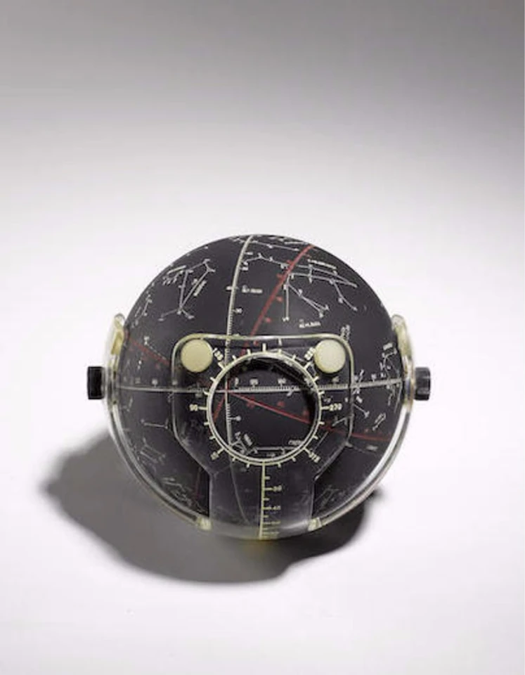 Navigational celestial globe flown on Soyuz-18