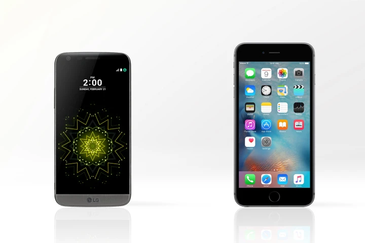 How does the LG G5 compare against the iPhone 6s Plus? We've got all the key specs you need to consider