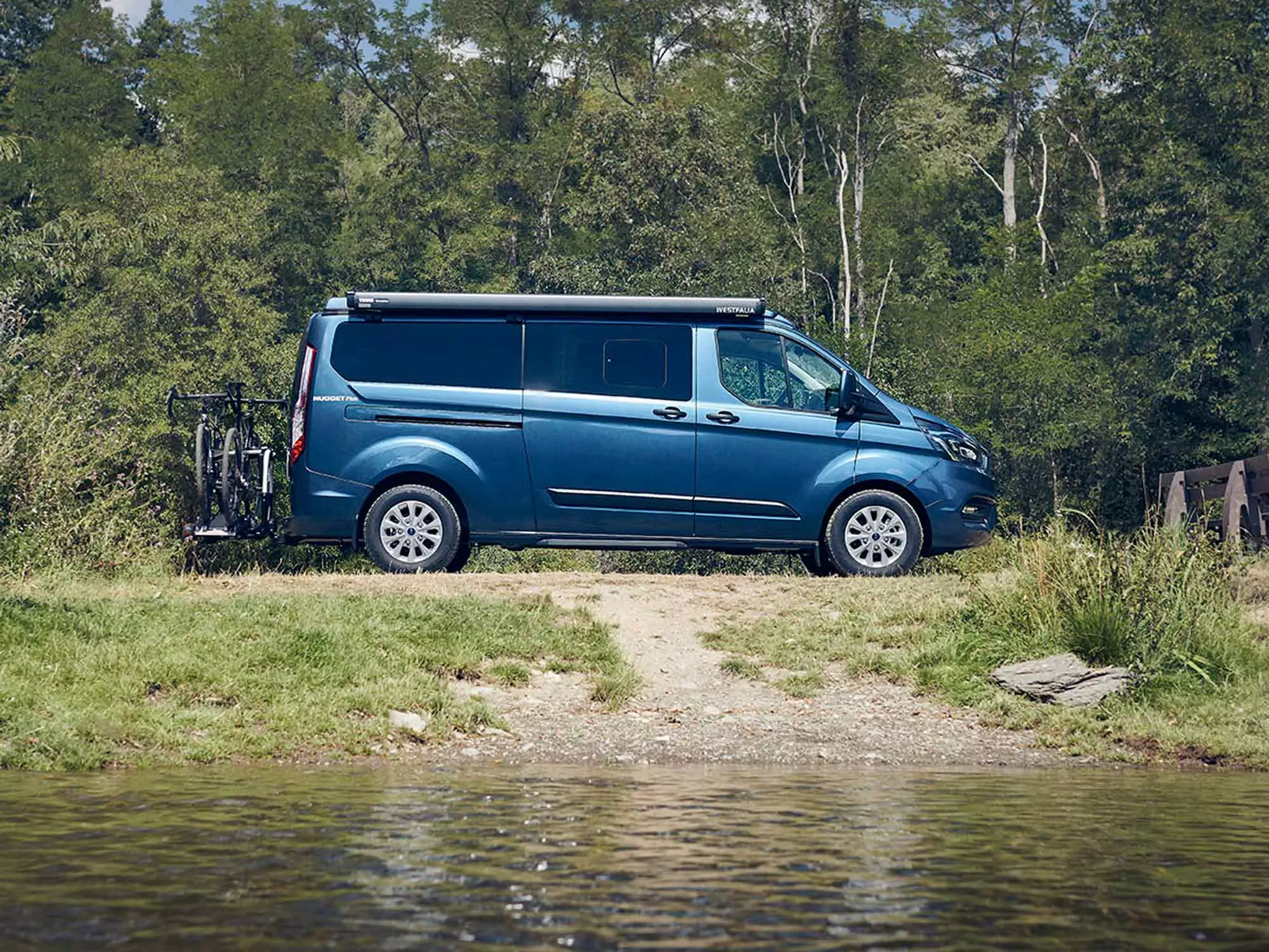 The Ford Transit Custom Nugget Plus ready for adventure