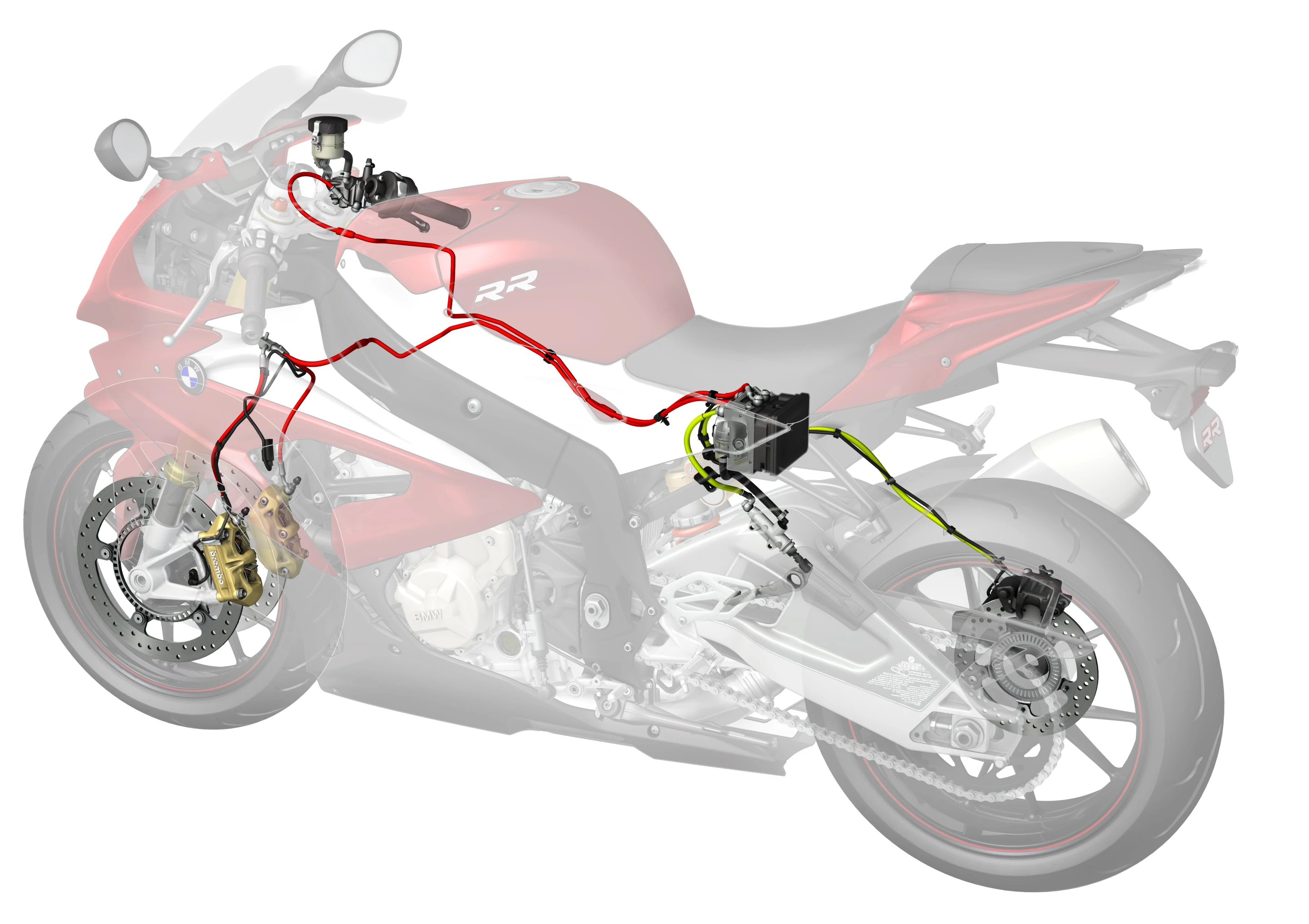 2015 BMW S1000RR: clever race ABS system