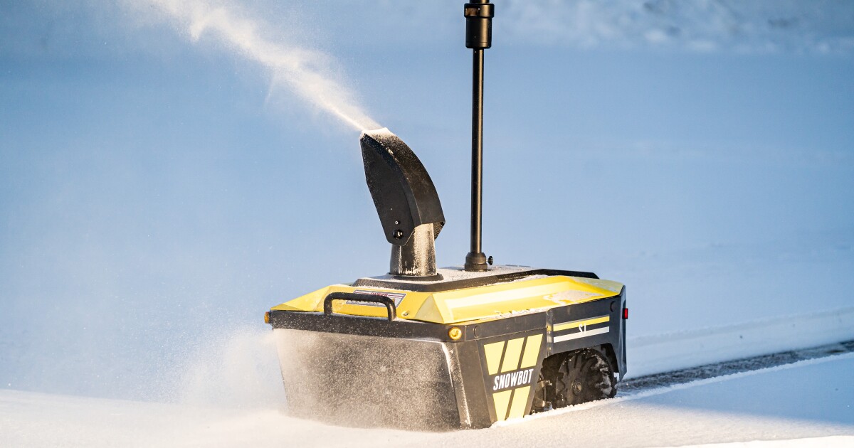 Snowbot S1 might be your personal snow-blowing robotic Snowbot S1 might be your personal snow-blowing robotic