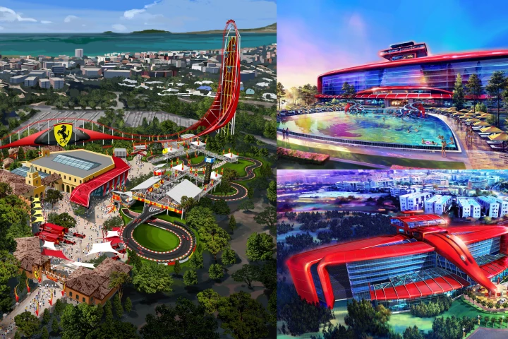 Ferrari Land is expected to open in 2016 inside the PortAventura theme park located outside Barcelona