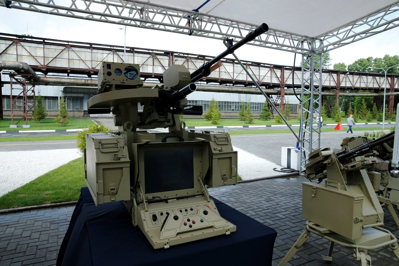 Some of the weaponry recently revealed by the Kalashnikov Group