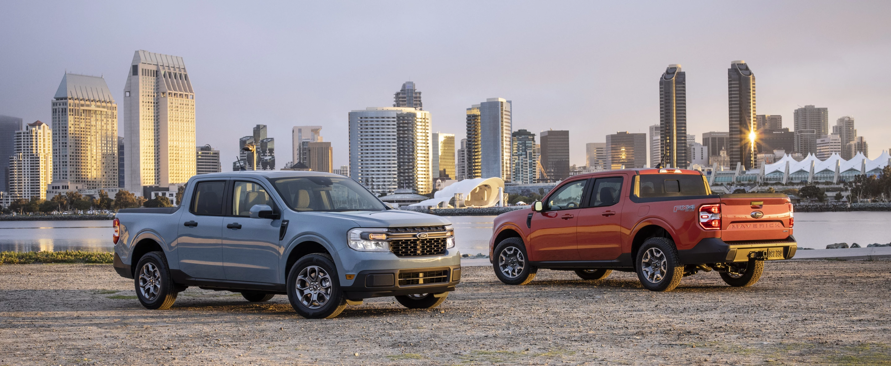 The Maverick will debut with three trim levels: XL, XLT, and Lariat with four-wheel drive (FX4) available on the upper two trims