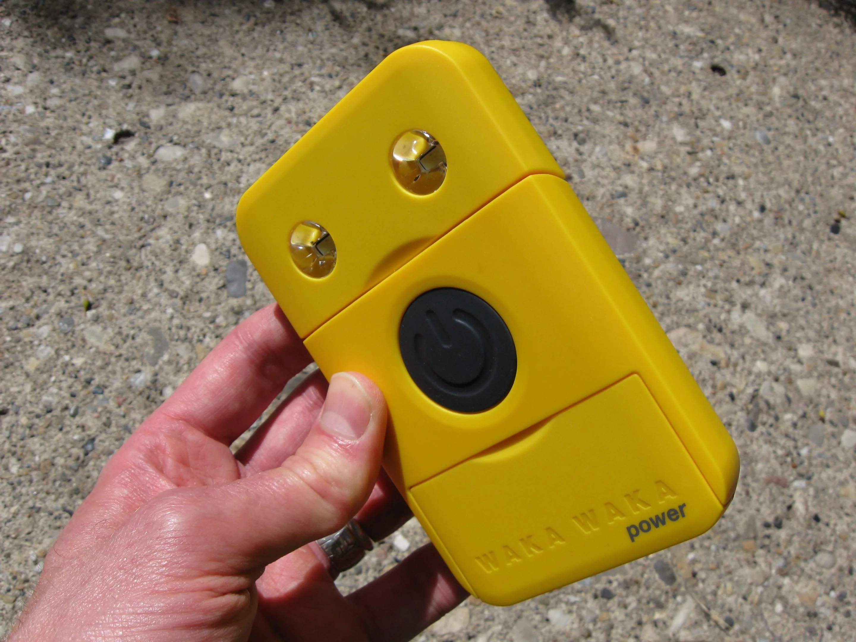The device folds up for easy storage and transport