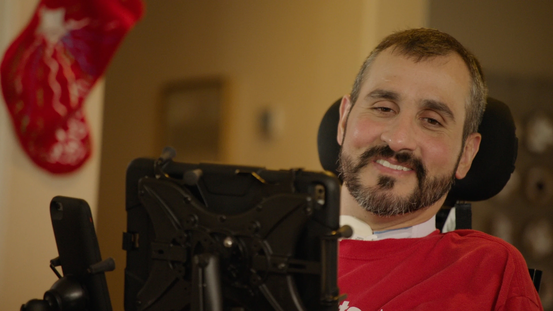 Romy is paralyzed from the neck down and the trial enabled him to use the HSR for a variety of everyday tasks