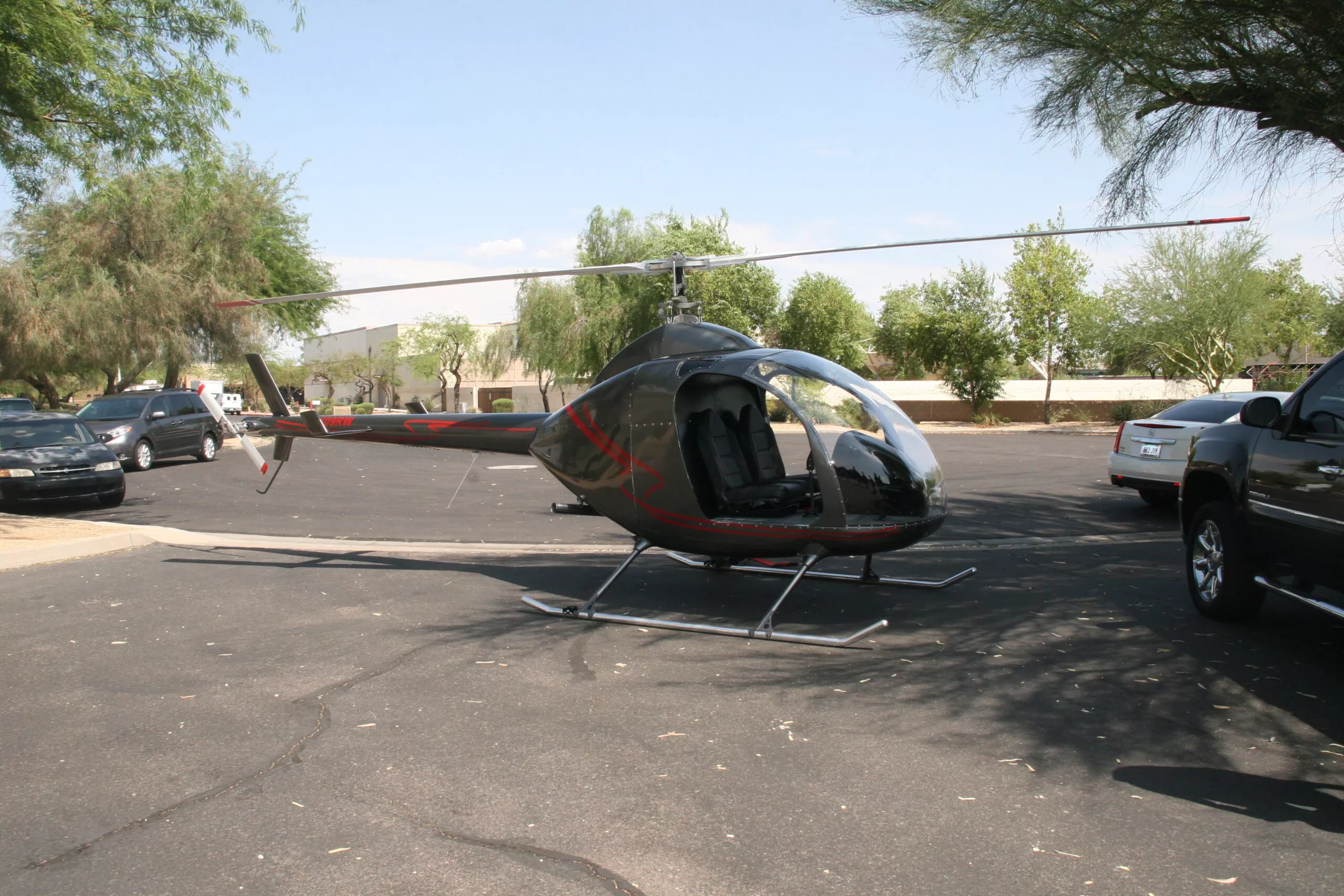 The ATRX-700 uses a simplified fly-by-wire system