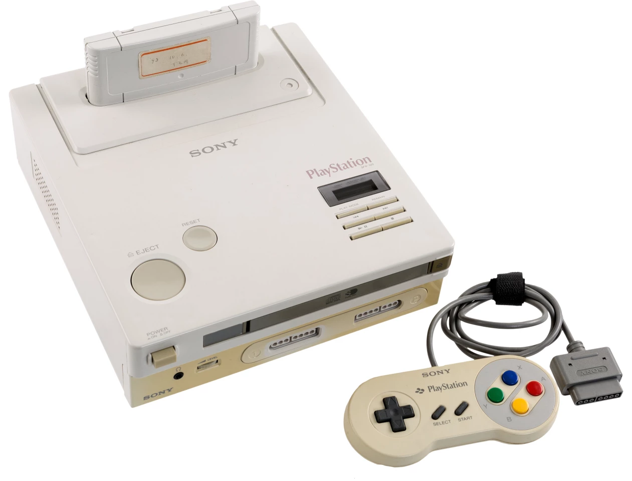 This Nintendo Play Station Super NES CD-ROM Prototype, made by Sony and Nintendo c. 1992 sold for $360,000 at Heritage Auctions on March 8, 2020