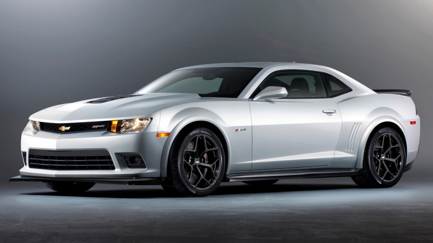 This 2014 Chevrolet Camaro Z/28 2-Door fetched $650,000 at Barrett-Jackson's Scottsdale auction on January 18, 2014