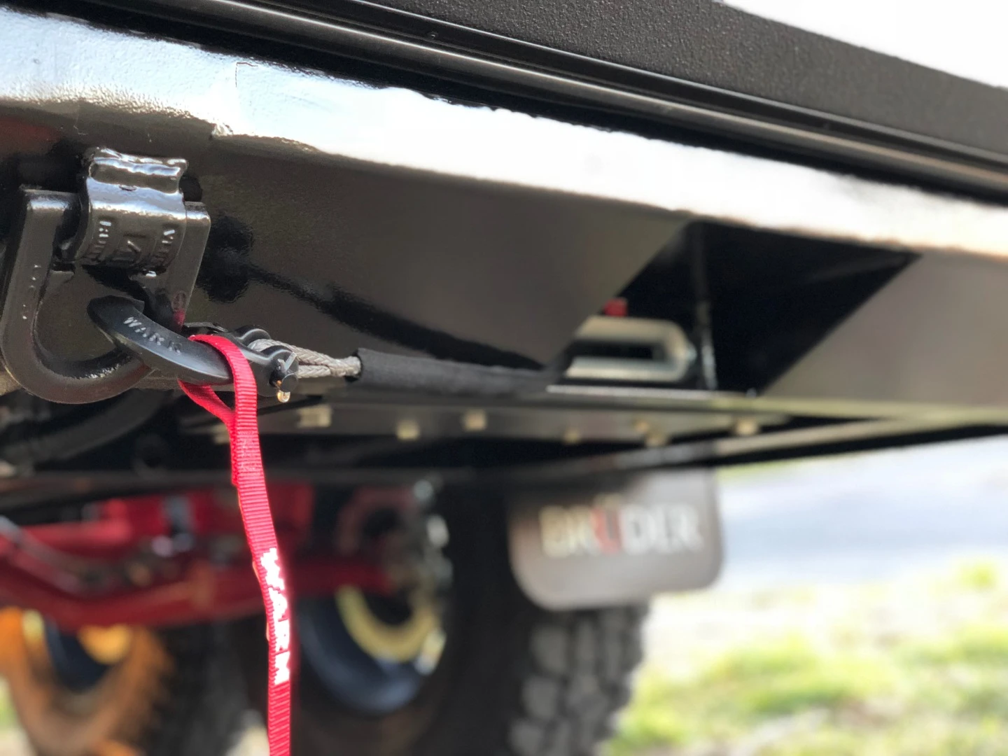 The EXP-6 GT includes integrated recovery points and a low-profile Warn winch