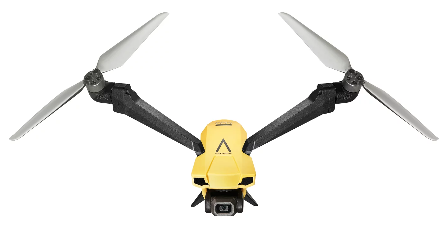 The Falcon Mini is available in color choices of black or yellow