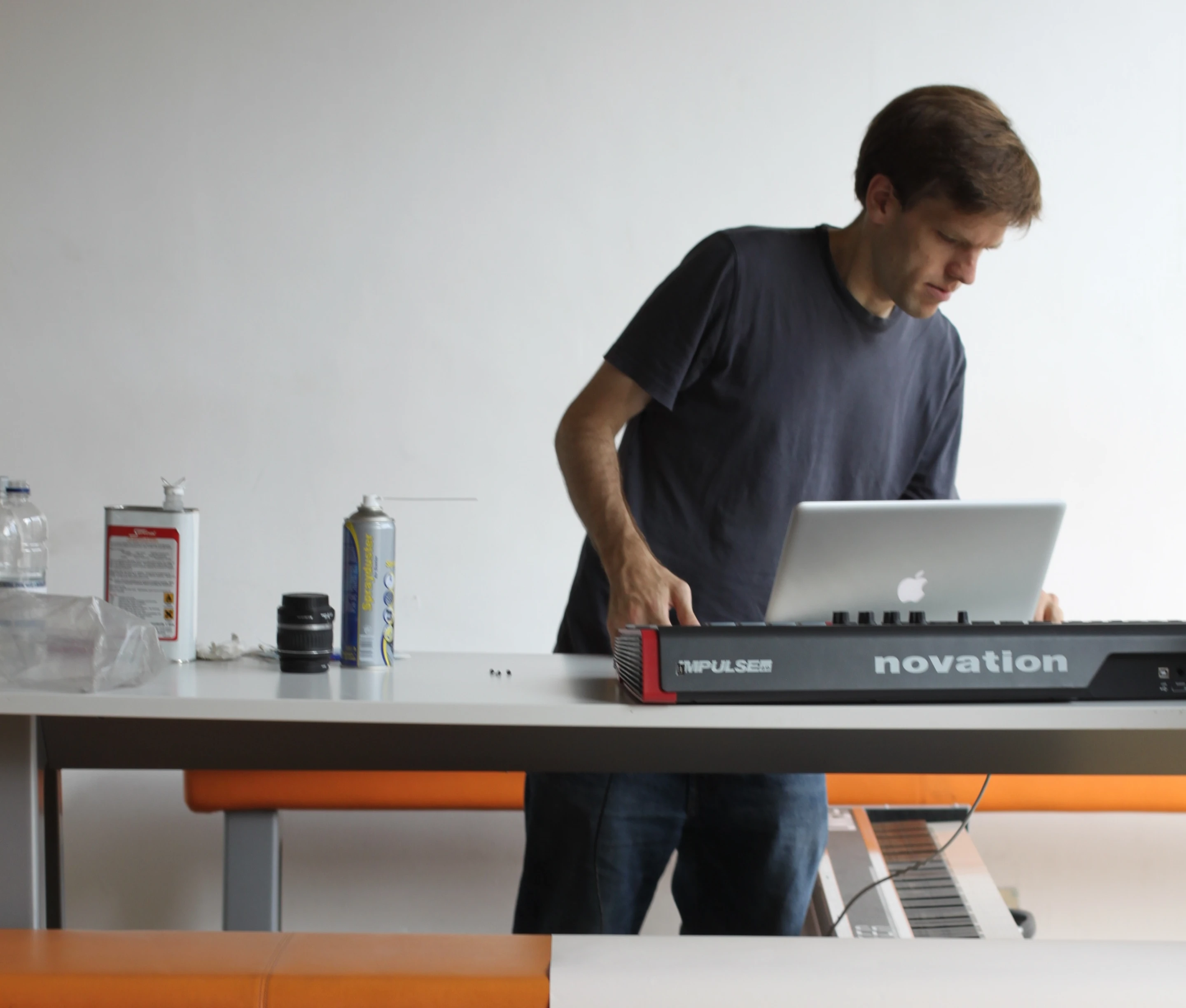 The system doesn't output sounds on its own, however, and will need to be used with a software instrument or external MIDI synth