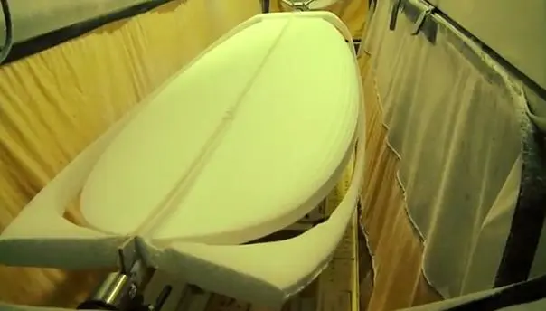 Surfboard designer Jeff "Doc" Lausch made this build possible