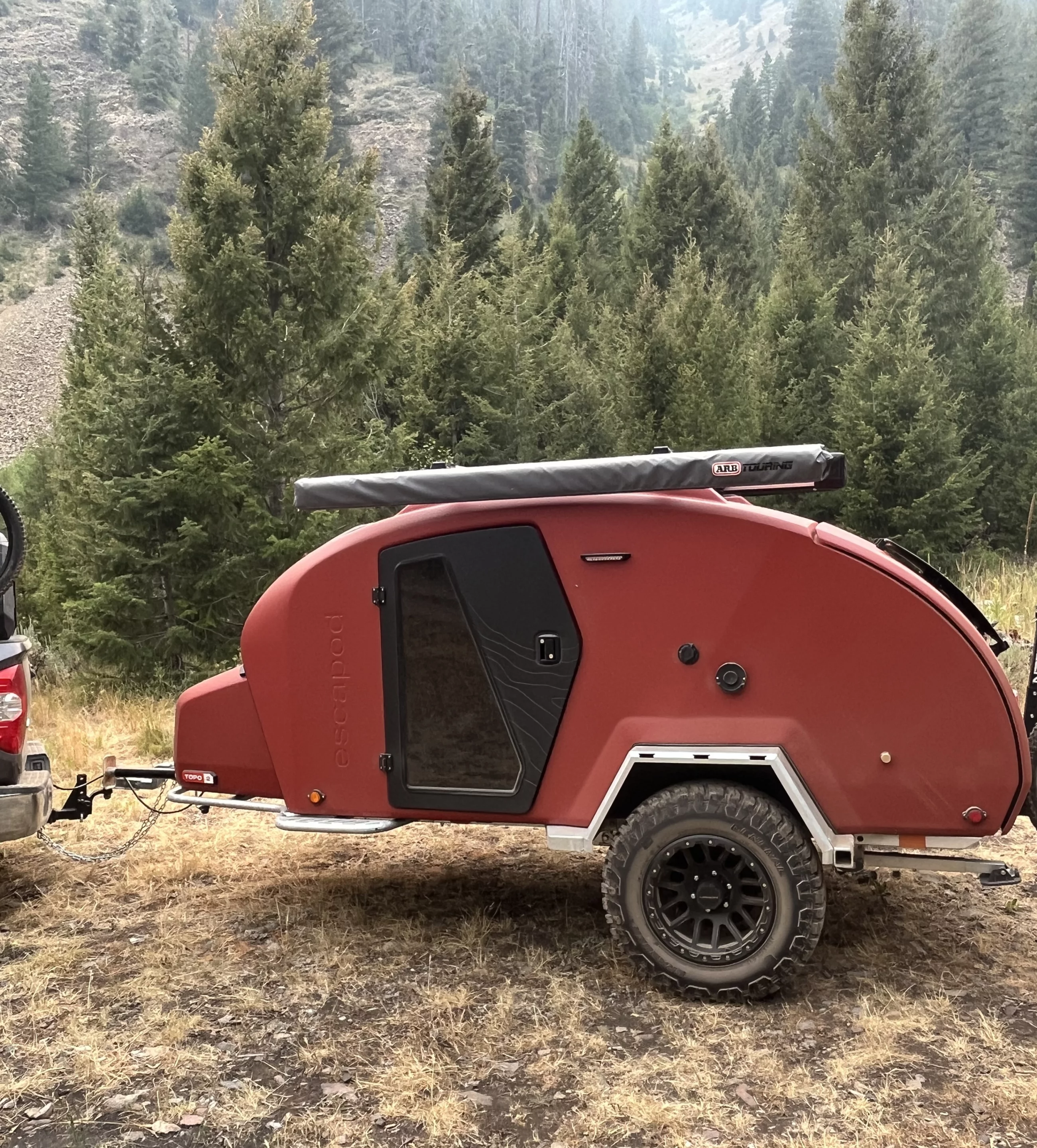 Night one outside Ketchum, Idaho