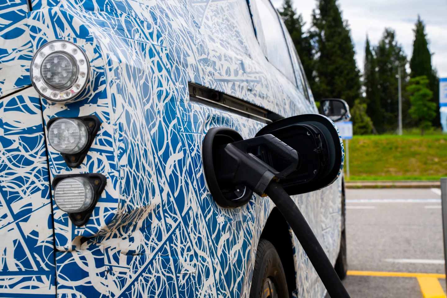 The test vehicle only needed two 15-minute charging breaks on the 13-hour trip